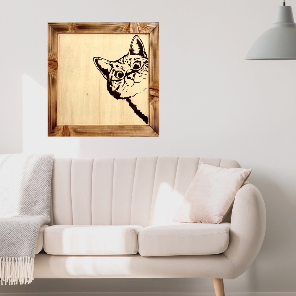 Cat wall art
